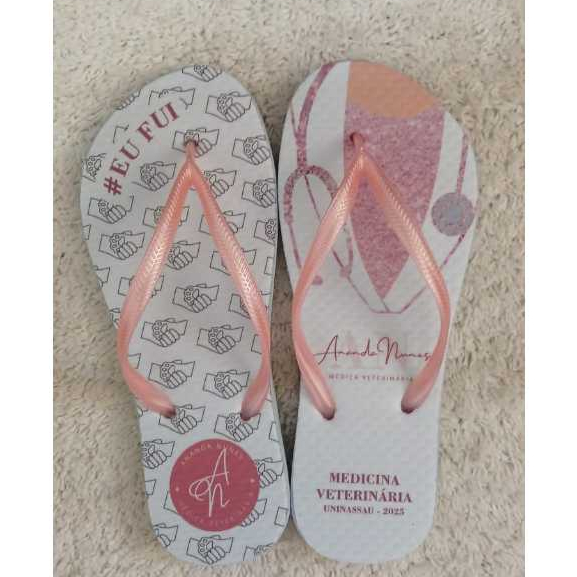 27 Pares de chinelos personalizados MARCA ANALÊ BRINDES ,casamento,15anos,Formatura,eventos