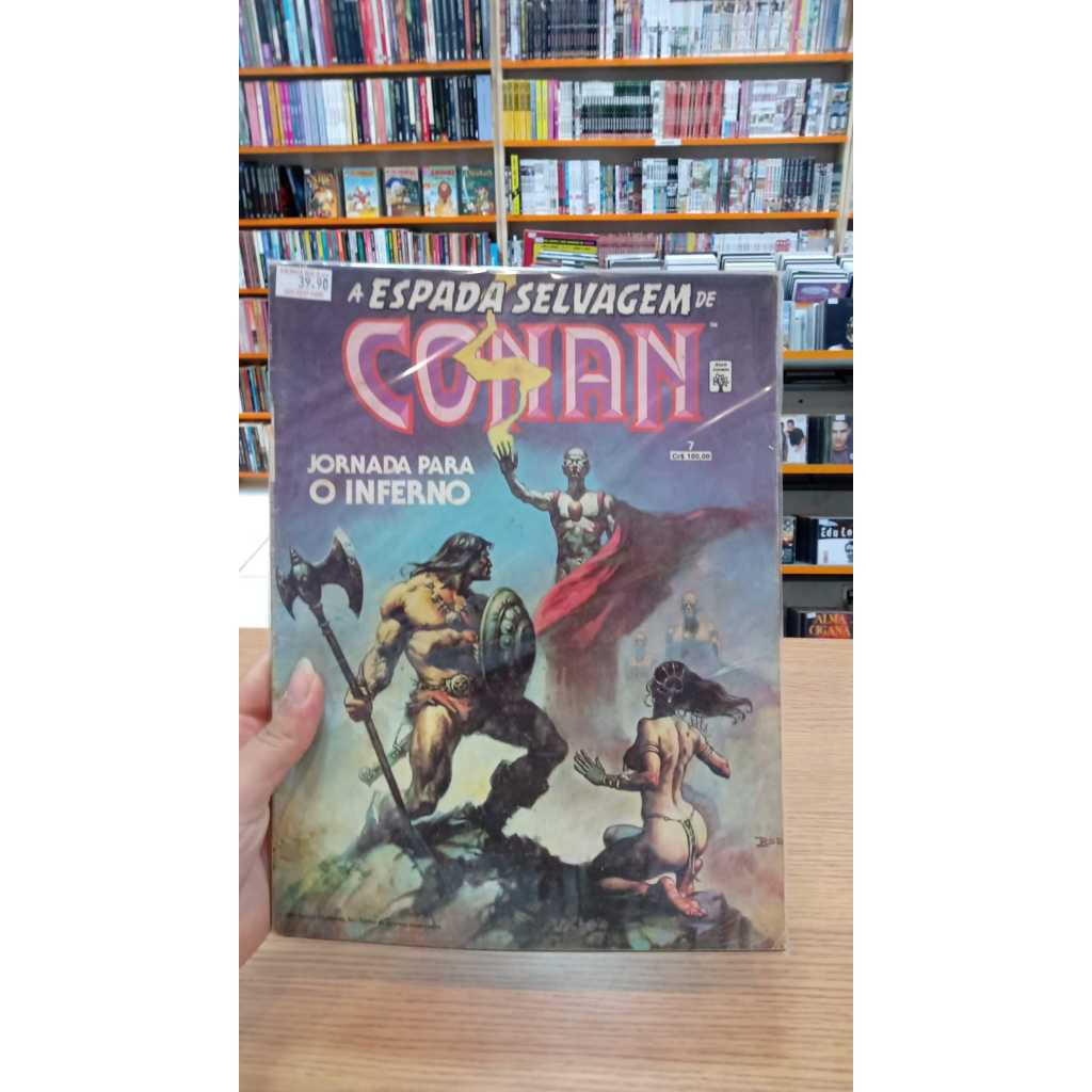 A espada selvagem de CONAN jornada para o inferno