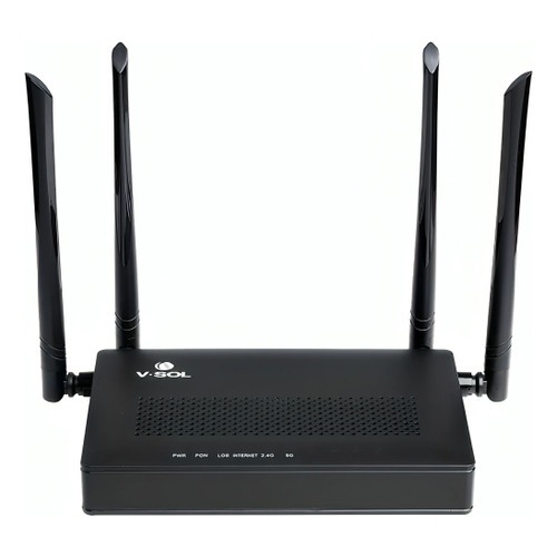Roteador Ont Xpon Wireless Wifi 5 Ac1200 5ghz Vsol V2802dac