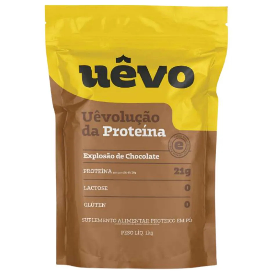 Albumina 1Kg - Protein Egg Pura -  Uêvo em Oferta na Shopee