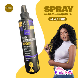 SPRAY DESEMBARACANTE DIERAS BIO FIBRAS ORGANICOS 300 ML ANTI FRIZZ ATIVOS VEGETAIS em Oferta na Shopee