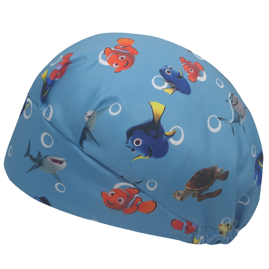 Touca Cirúrgica Enfermagem Odonto Doceira Cozinha Boleira Personagens Veterinária Elástico PROCURANDO NEMO DORY