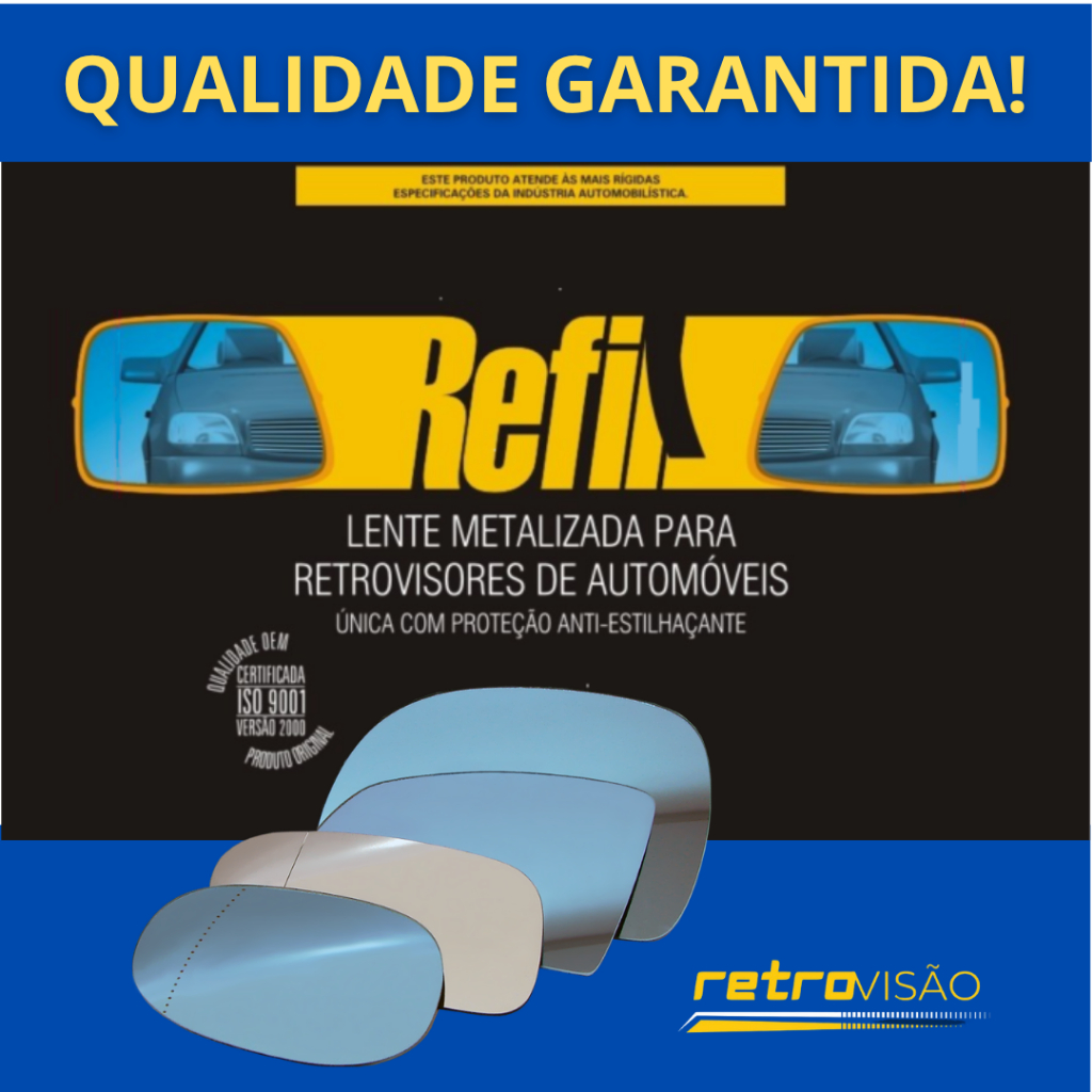 LENTE ESPELHO RETROVISOR HONDA NEW CIVIC 07-11 (CARONA)