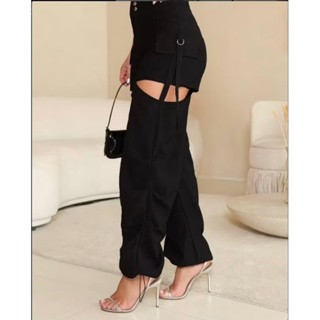 Calça Sensorial Parachute Feminina Cargo com ajuste na abertura Tecido Premium Leve e Confortável Estilo Street Gringa em Oferta na Shopee