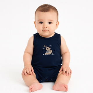 Macacão Infantil Bebê Menino Básico Super Macio e Leve Lançamento em Oferta na Shopee