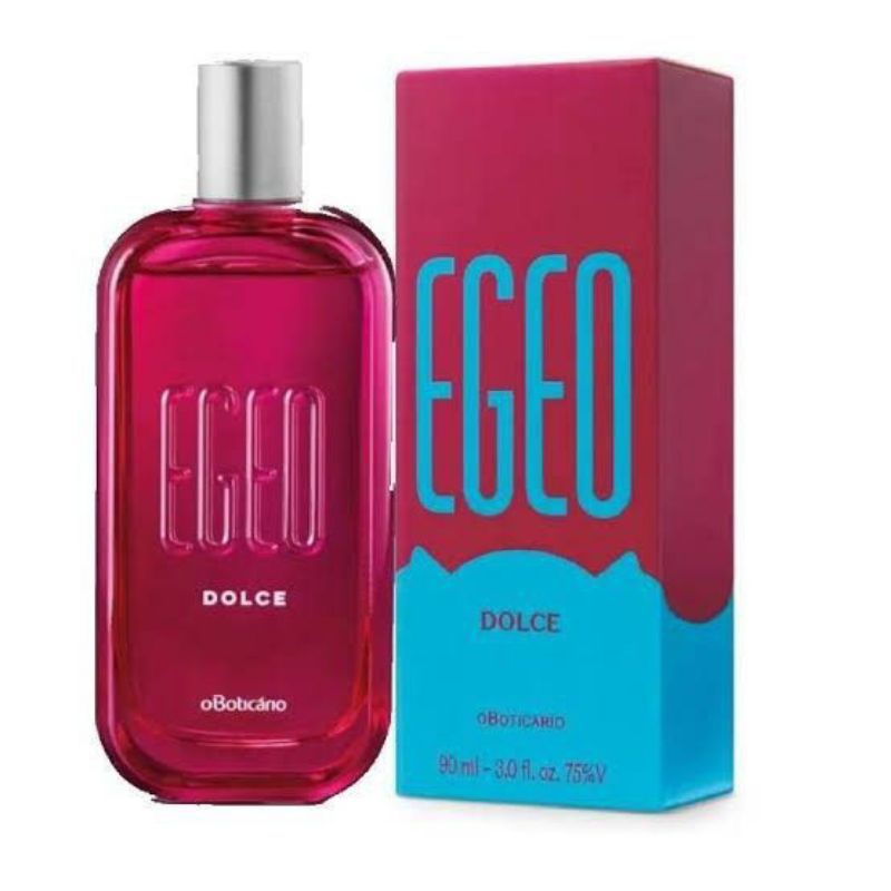 Desodorante colônia Egeos dolce, Egeo Red, Egeo Choc 90ml