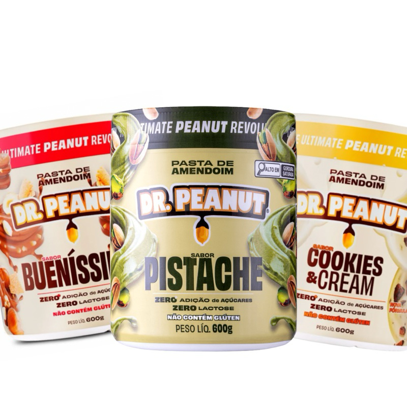 Pasta de Amendoin Dr Peanut 600g
