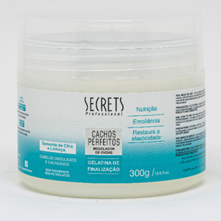 Gelatina Final Secrets Professional 300g Cachos Perfeitos – Fixação e Definição em Oferta na Shopee