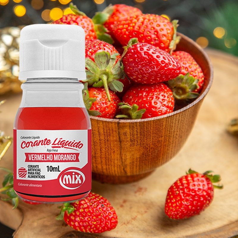 Corante Alimentício Líquido 10ml Mix Cores Diversas em Oferta na Shopee