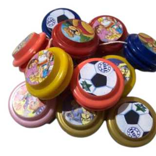 Kit com 12 Ioiôs Coloridos – Diversão Garantida para Festas , Brincadeiras e Divertidos para Presentear. em Oferta na Shopee