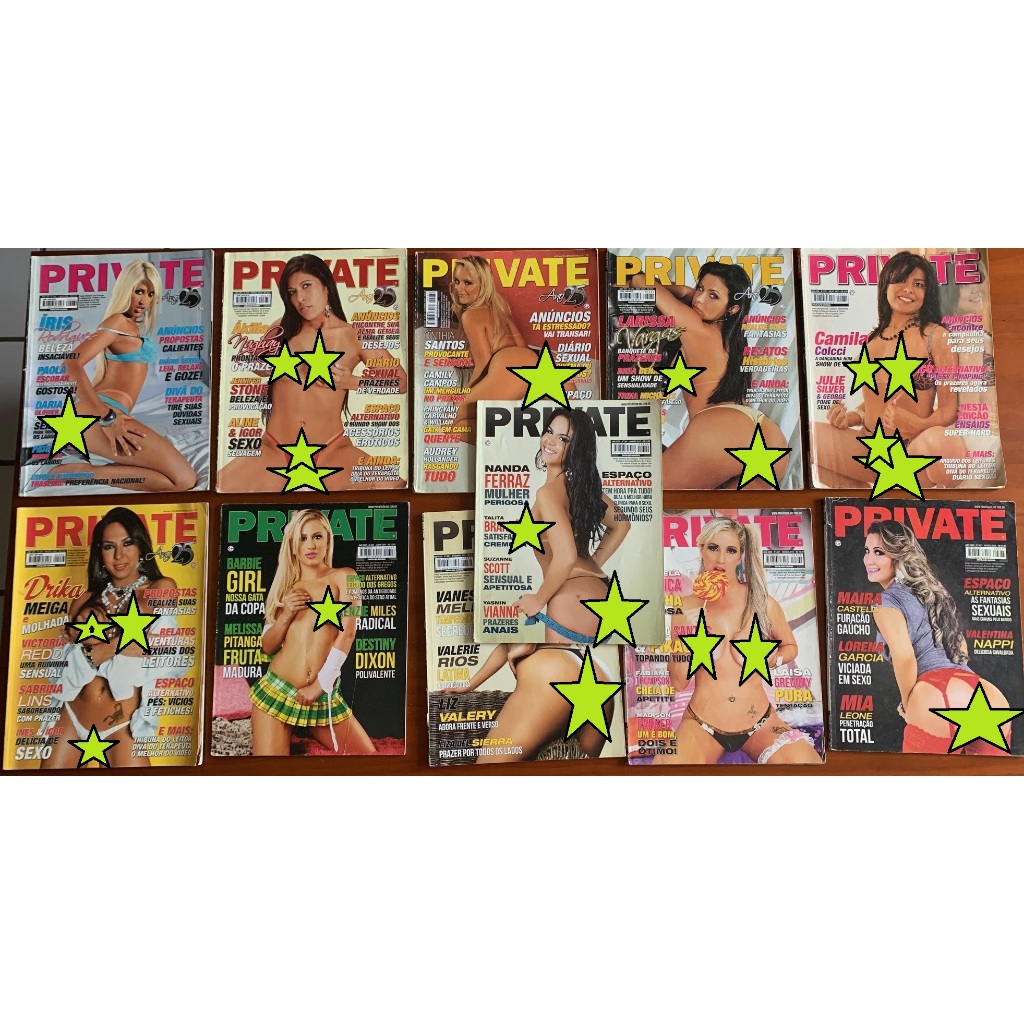 REVISTA PRIVATE (VÁRIAS)
