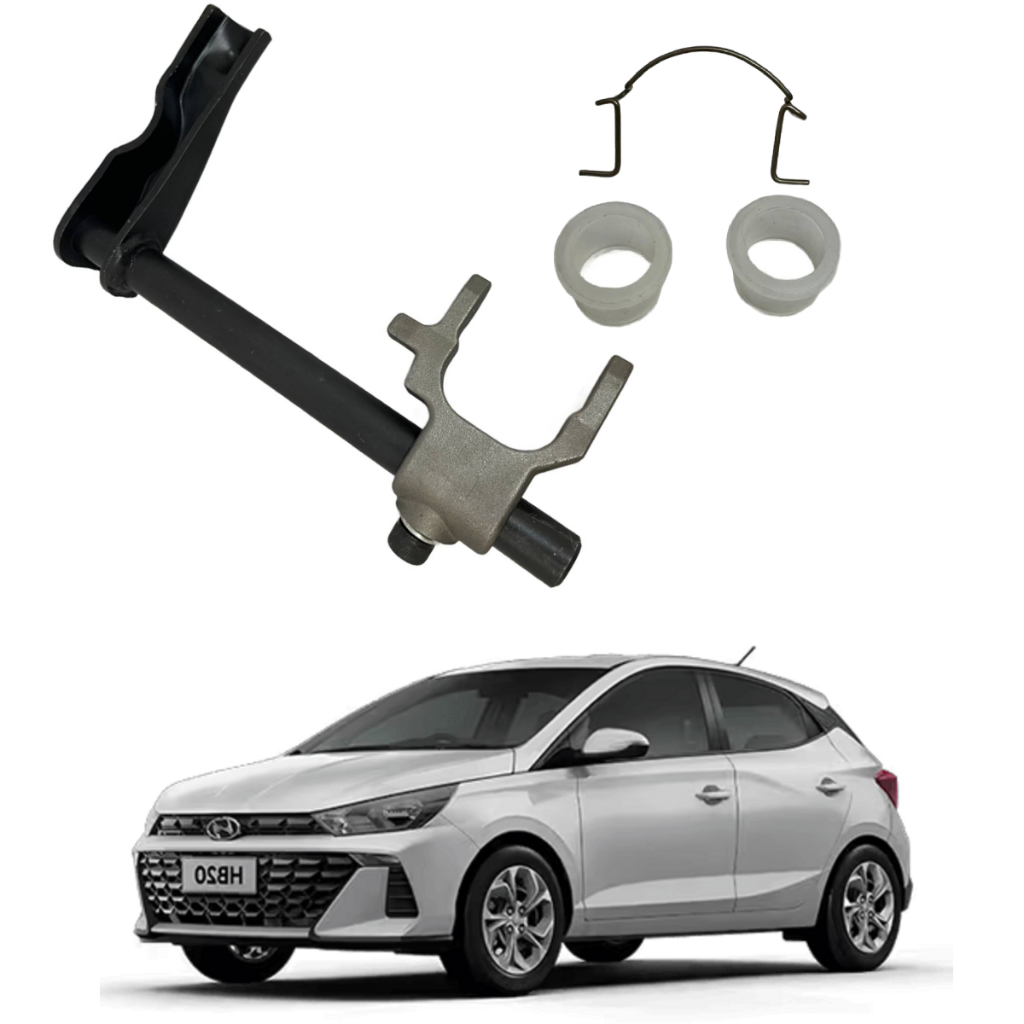 Kit Garfo Bucha Trava Embreagem Hb20 1.0 2012 13 14 15 16 17