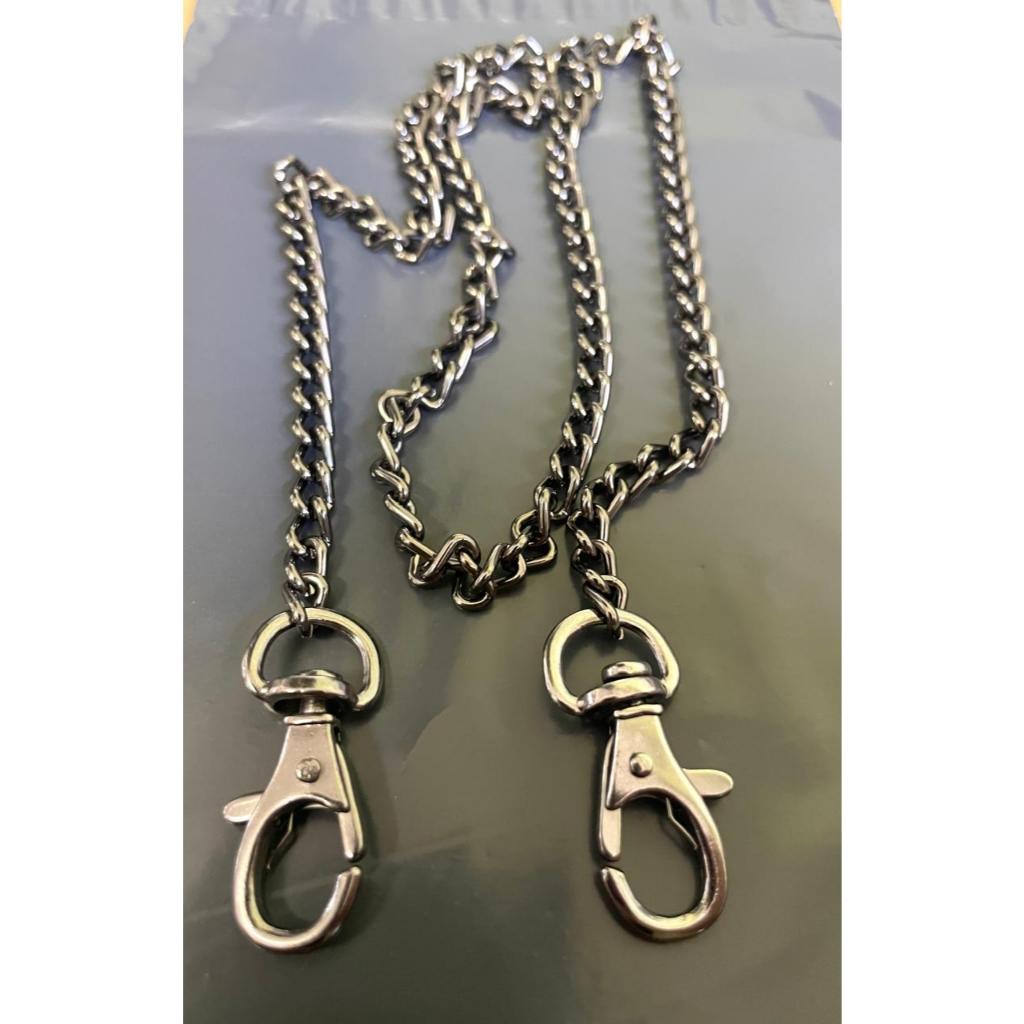 Alça Corrente Prata, Dourada ou Grafite para Necessarie e Bolsas Pequenas