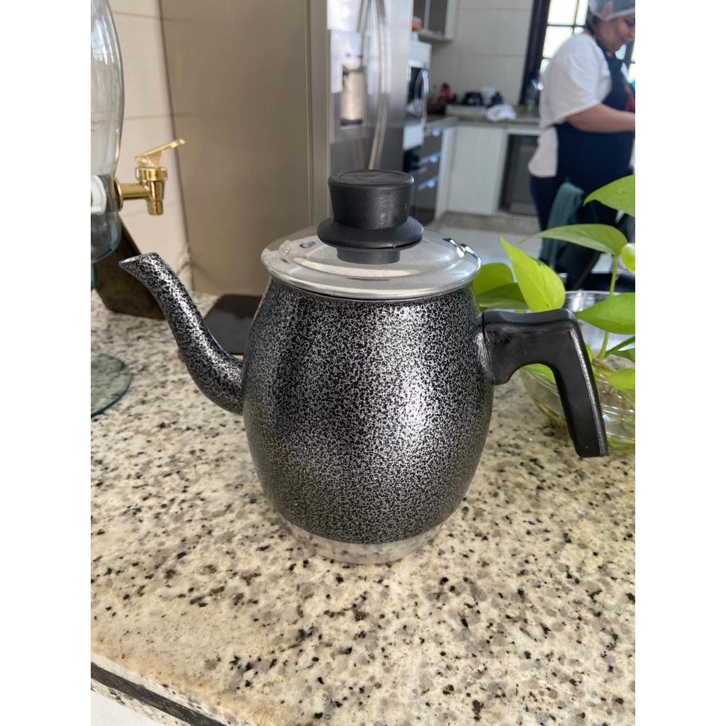 BULE COM ATÉ 2 LITROS DE LUXO CRAQUEADO DIVERSOS TAMANHOS ALUMINIO GROSSO FOGÃO A LENHA E GÁS ESTILO em Oferta na Shopee