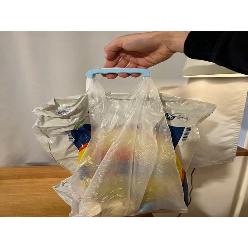 Mini Suporte para Sacolas de Mercado