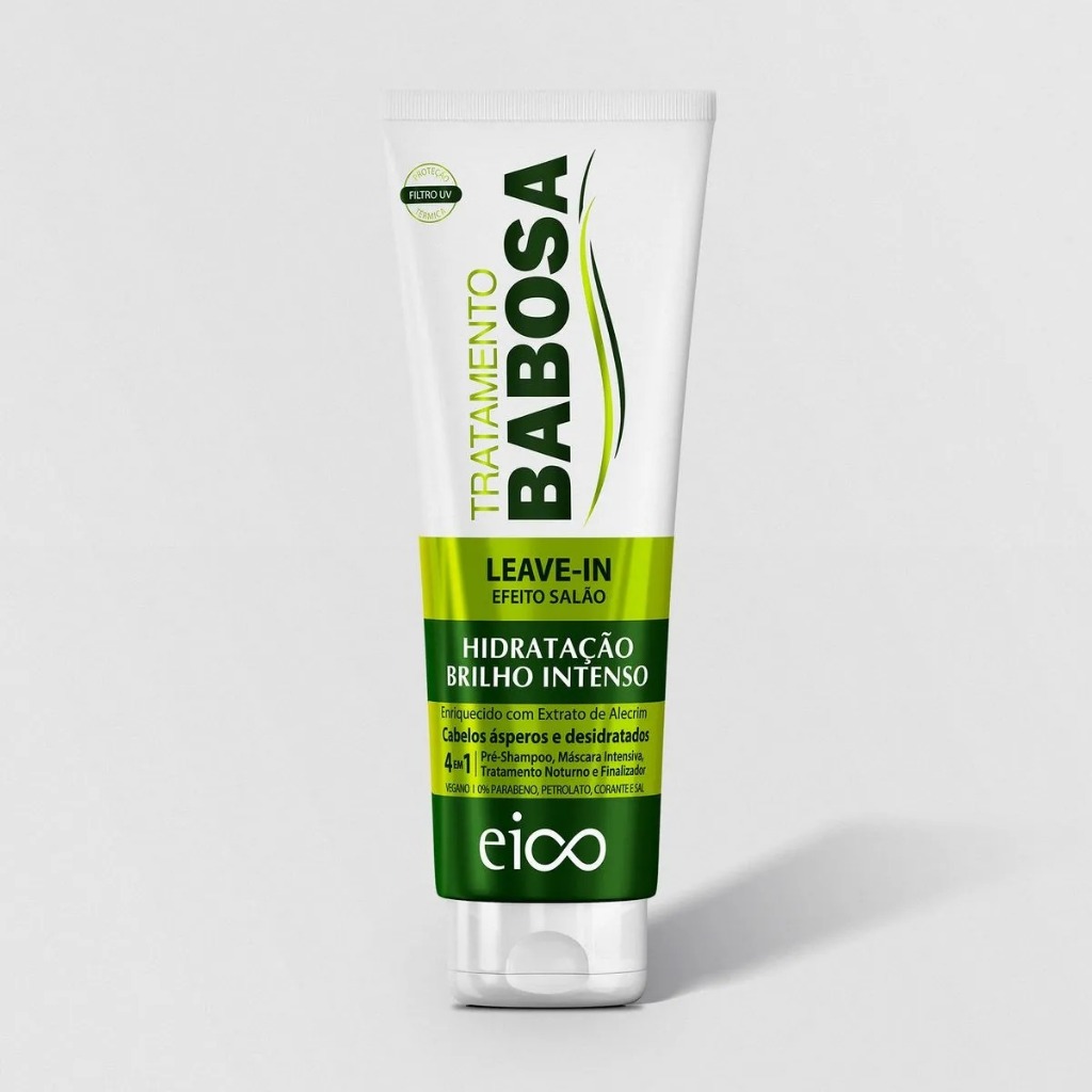 Eico Salão em Casa Leave-in Babosa 200ml em Oferta na Shopee