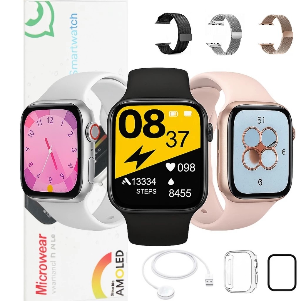 Relógio Smartwatch W11 PRO 46mm Chat Gpt Série 10 Lançamento 2025 Original