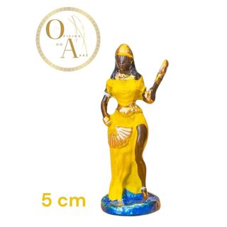 Oxum – Imagem Religiosa para Altar, Proteção e Prosperidade 5cm