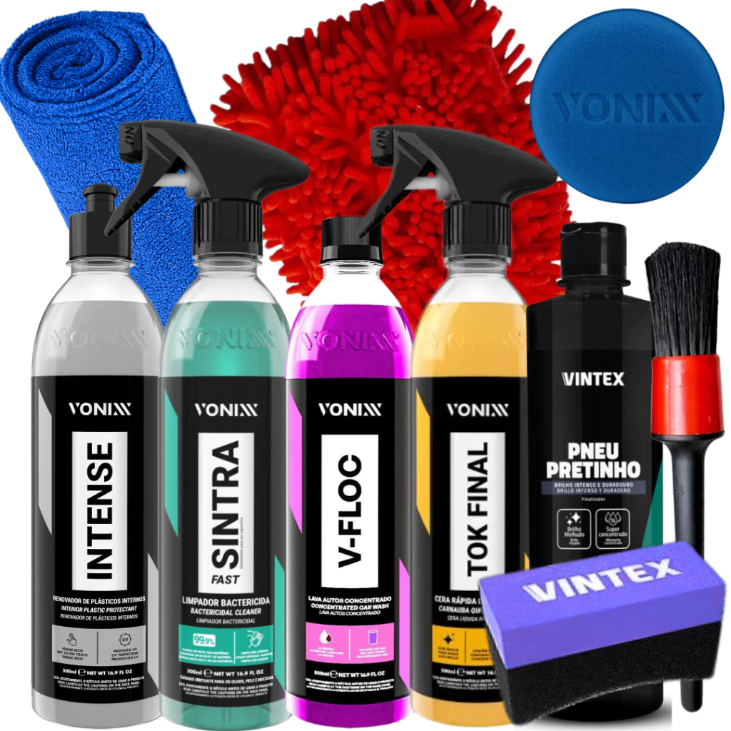 Kit Lavagem Shampoo Cera Tok Final Intense Sintra Fast Vonixx — imagem 1