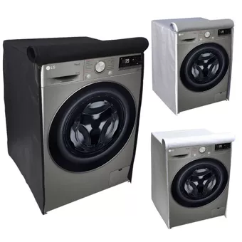 Capa Lava e Seca LG 13KG 14kg VC2 Impermeavel Resistente Reforçada Velcro Proteção Sol Chuva Poeira