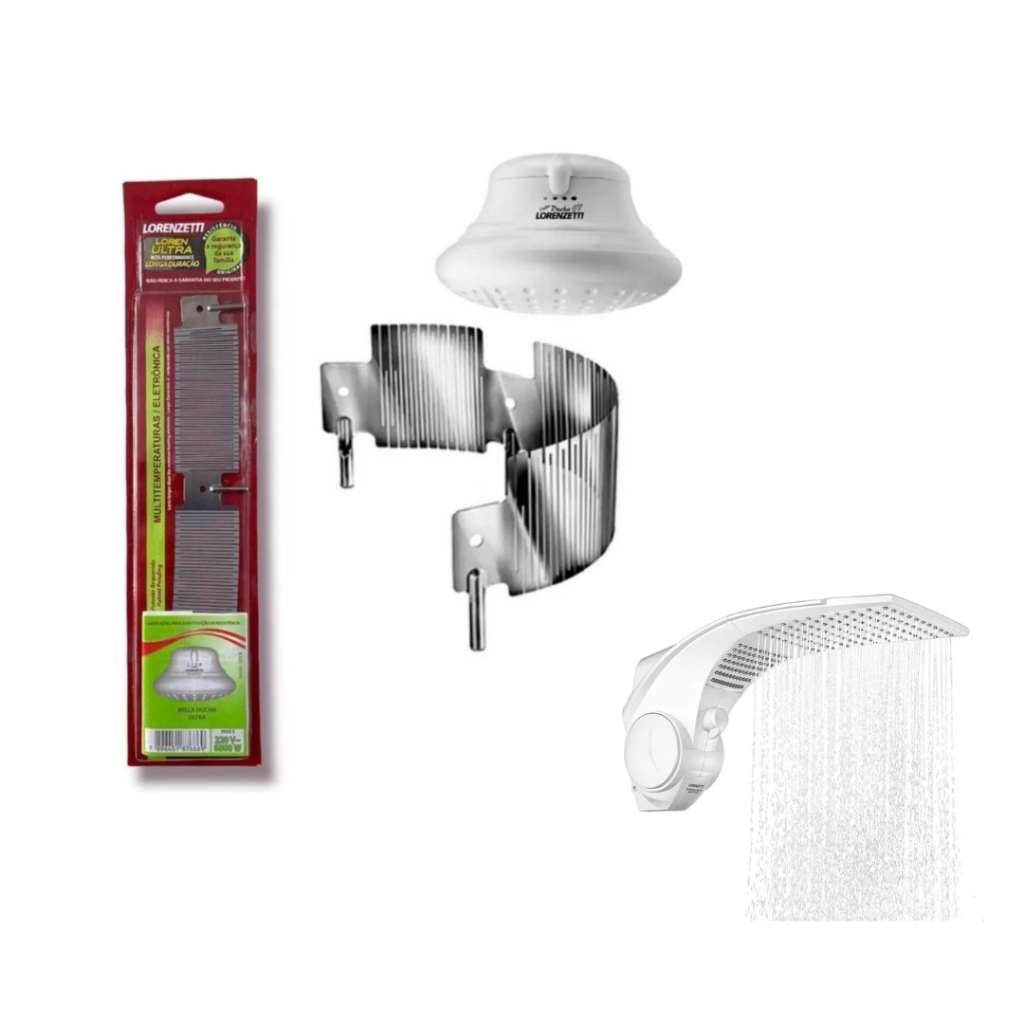 Resistência Chuveiro Duo Shower /Shower Quadra eUltra / Bella Ducha e Ultra Lorenzetti