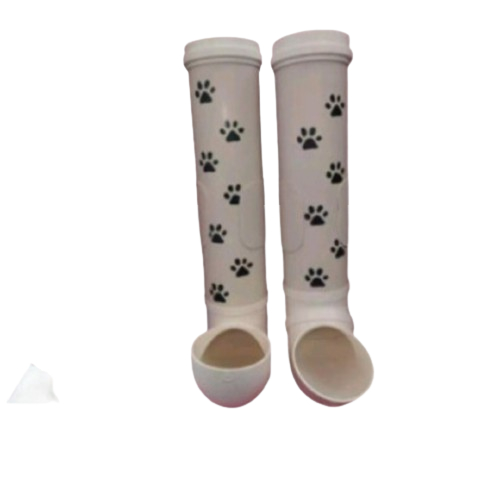 Kit Comedouro Bebedouro PVC Cachorro Gato Personalizado Patinhas