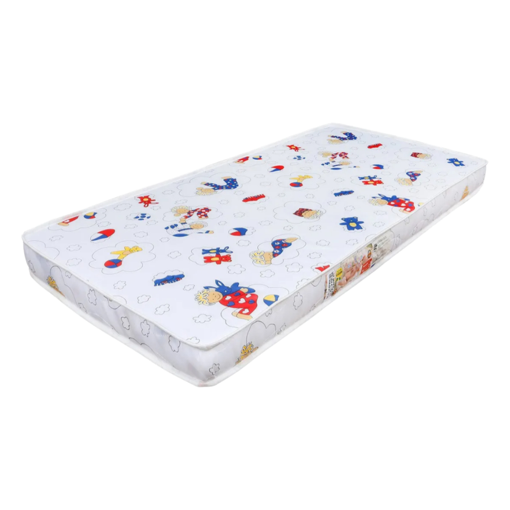 Colchão de Berço Chiqueirinho Moisés Para Bebê 100x70x10cm Lado Impermeável Espuma Baby