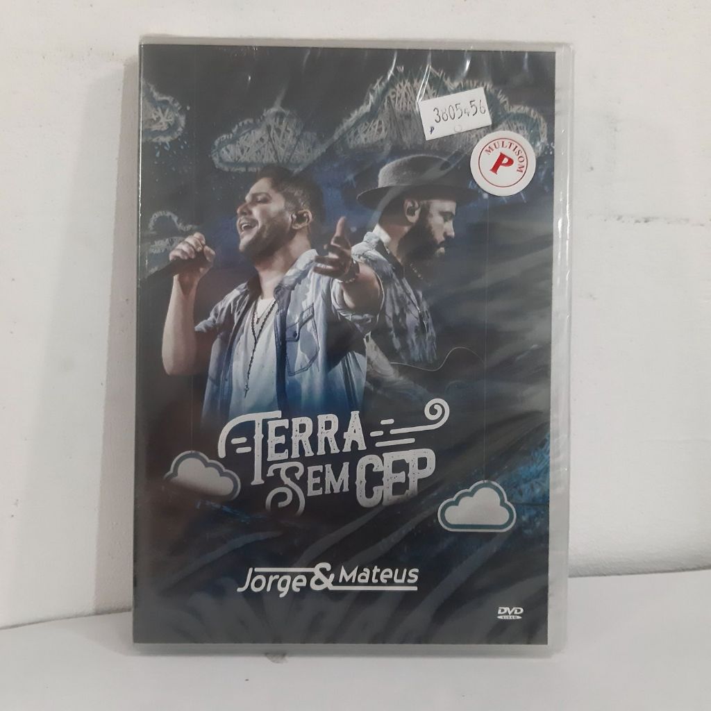 DVD Original - Jorge e Mateus: Terra Sem CEP