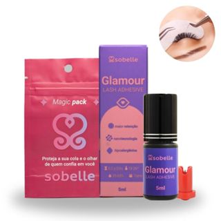 Cola Adesivo para Cílios Sobelle Glamour Nanotechnology 5ml Nova Versão Registrado na Anvisa Original em Oferta na Shopee