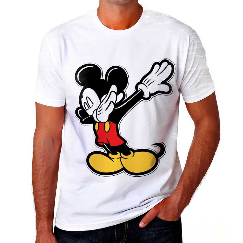 Camiseta Camisa Mickey Minney Pluto Desenho Animado Fundo Branco