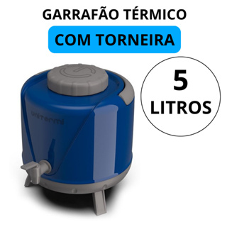 garrafa botijão de agua térmico 5 litros com torneira Arezzo em Oferta na Shopee