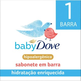 Sabonete Baby Dove Hidratacao Enriquecida Barra, 75G bebê