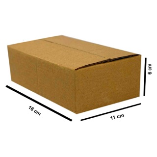 Kit com 100 Caixas de Papelão para pequenos envios 16x11x6cm em Oferta na Shopee