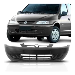Para-choque Dianteiro Celta 00 01 02 03 04 05 06 Preto Liso