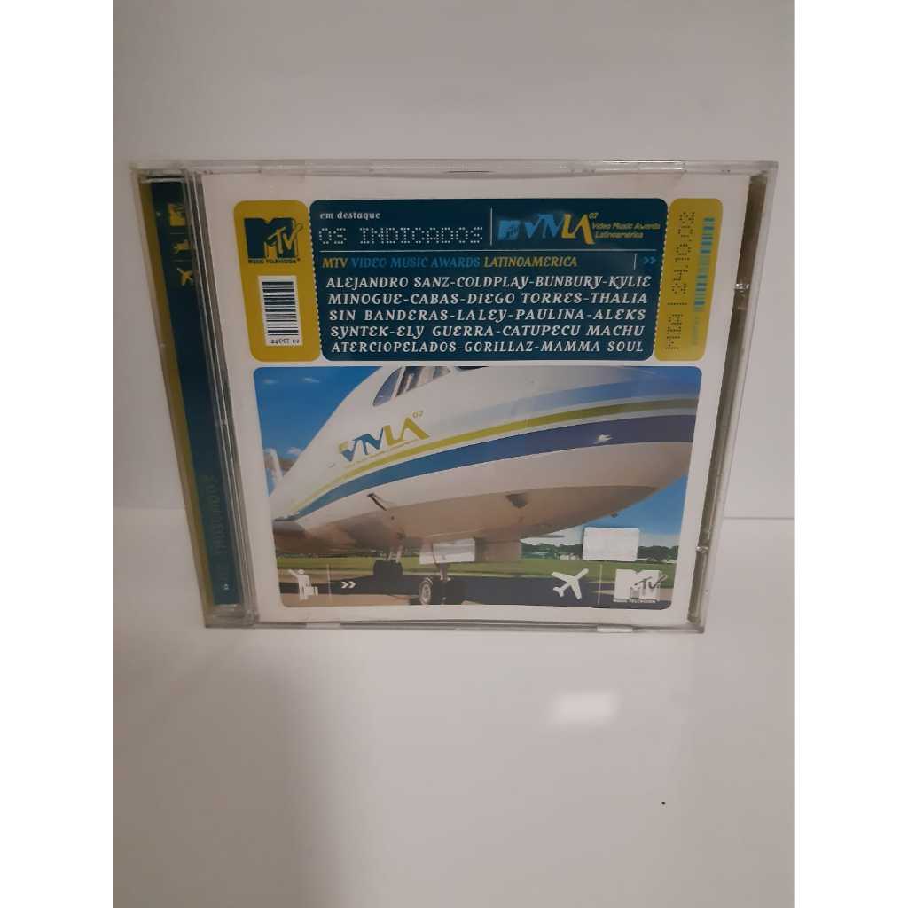 Cd  MTV VMLA Os Indicados (Vídeo Music Awards Latino América) - 1999 (Gorillaz, Coldplay, Alejandro Sanz...) RARO