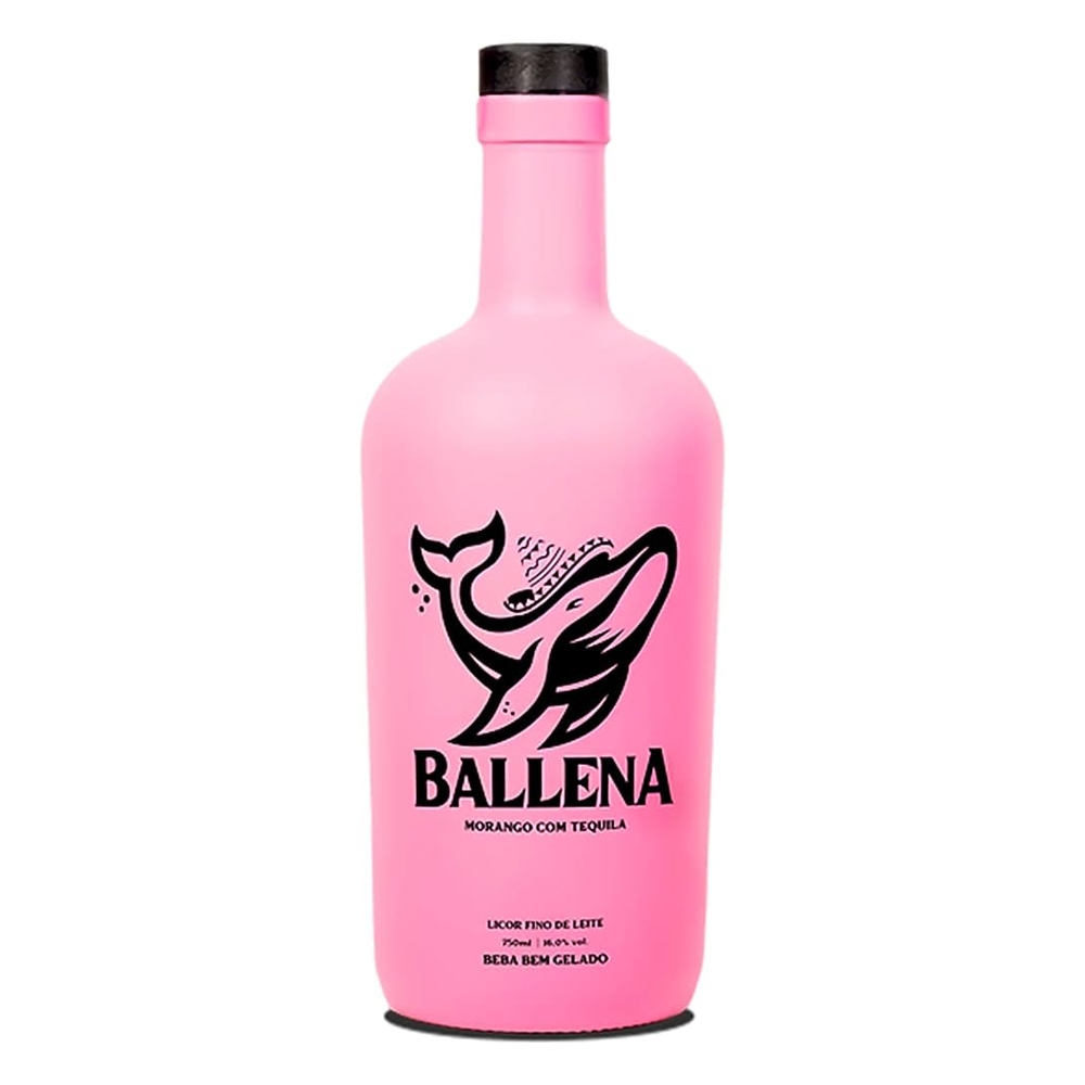 LICOR BALLENA GARRAFA 750ML em Oferta na Shopee