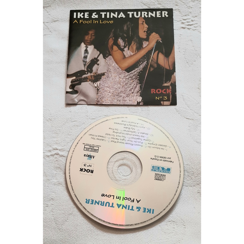 Cd Ike & Tina Turner A Fool In Love Imp (s/ Contra Capa)