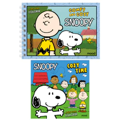 Kit Comfy and Cozy livros de colorir - Snoopy