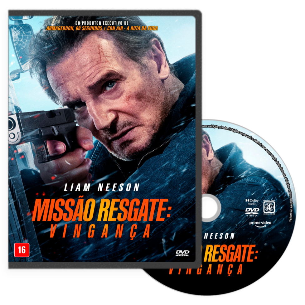DVD - Missão Resgate: Vingança (2025) (Dublado e Legendado)