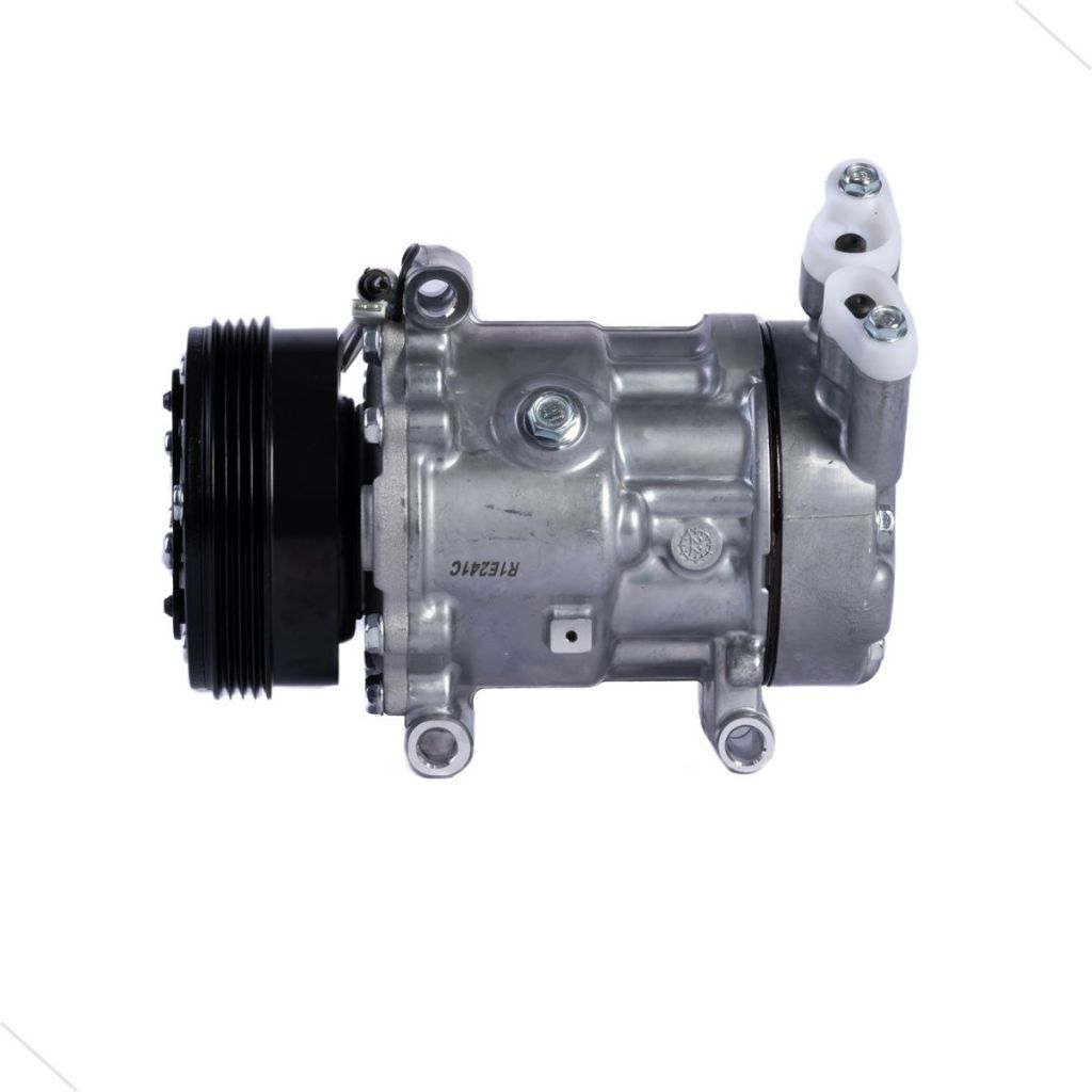Compressor Ar Para Peugeot 206 Clio Sandero Logan Sandero 1.0 6V12 4pk em Oferta na Shopee