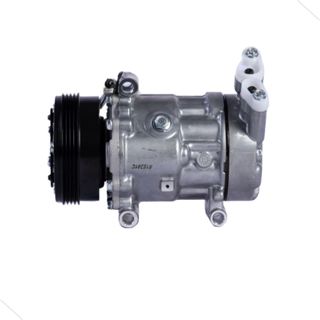 Compressor Ar Para Peugeot 206 Clio Sandero Logan Sandero 1.0 6V12 4pk em Oferta na Shopee