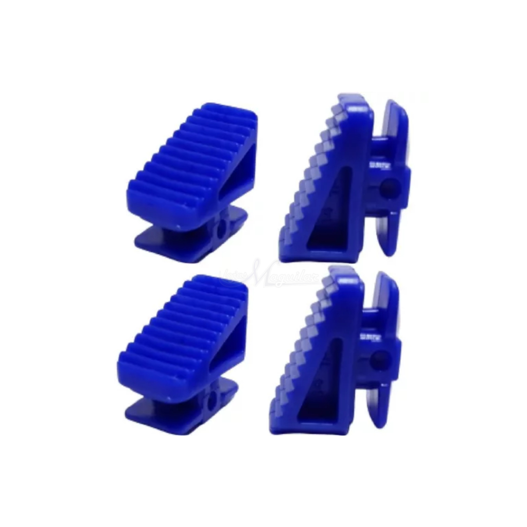 Protetor de Pés de Escada Reposição Kit Azul Mor — imagem 2 de 2