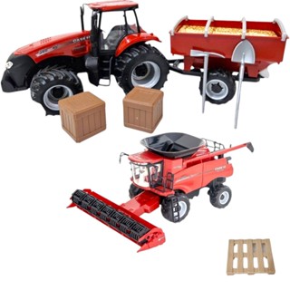 Kit Trator Case Graneleiro Afs380 + Colheitadeira Axial 9250 em Oferta na Shopee