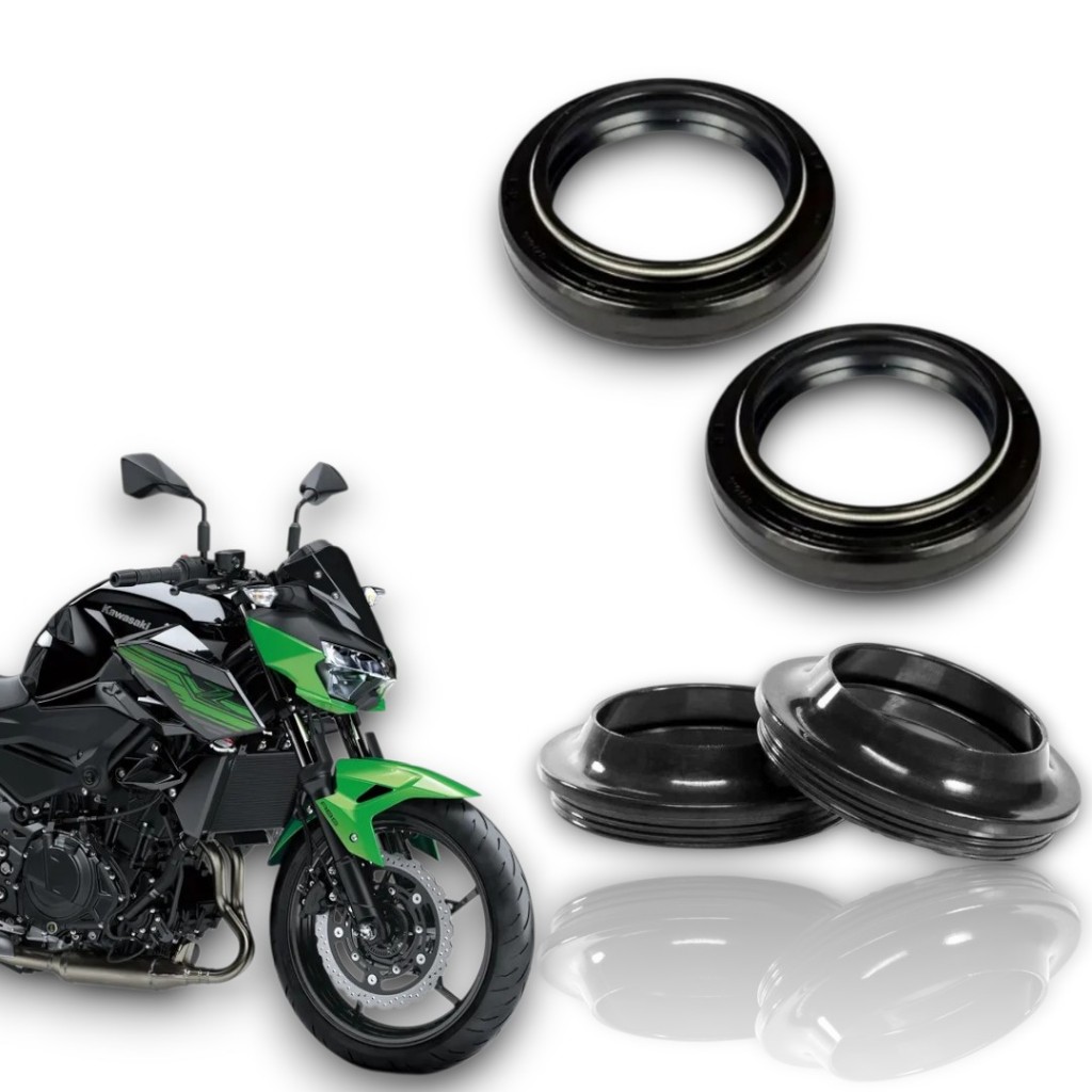 Retentor Bengala + Guarda Pó Kawasaki Z400 Z 400
