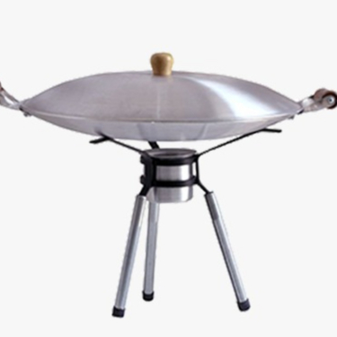 Tacho 40cm Flex p/ Mesa Tipo Arado. Alumínio 1,8mm Com Tampa 0,9mm Flex Gás e Álcool TF - 4008