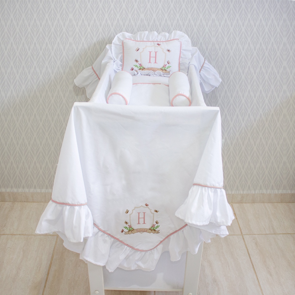 Leito Maternidade - Kit Maternidade 3 Peças Bebê Menina ou Menino – Enxoval Recém-Nascido ...