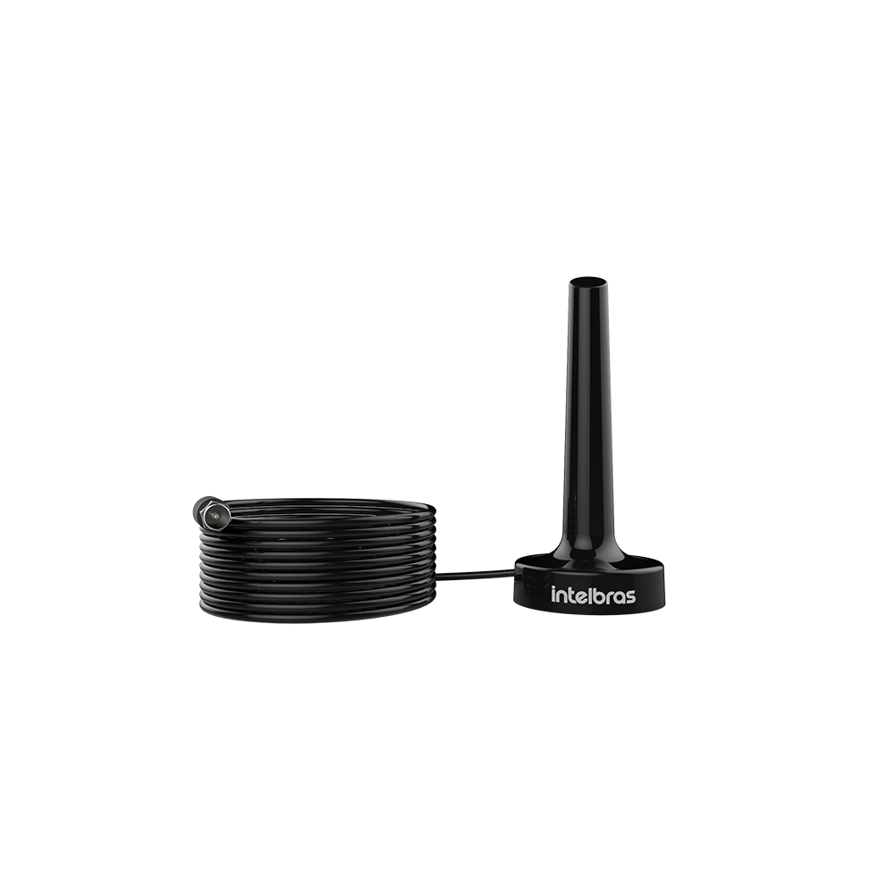 Antena Interna de TV UHF e HDTV 4K Intebras - AI 2031 - Cabo de 5M