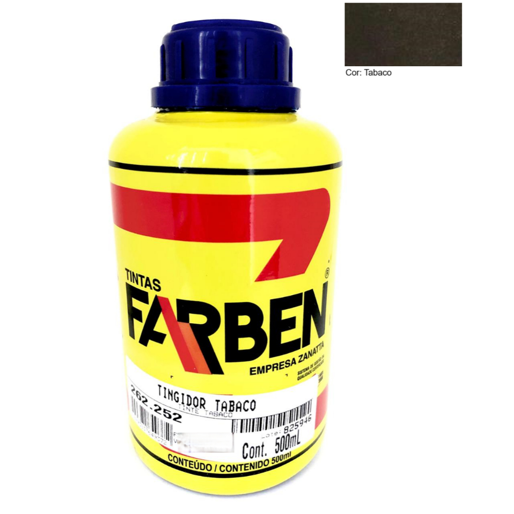 Tingidor de Madeira - Tabaco 262.252 - Farben 500 ml