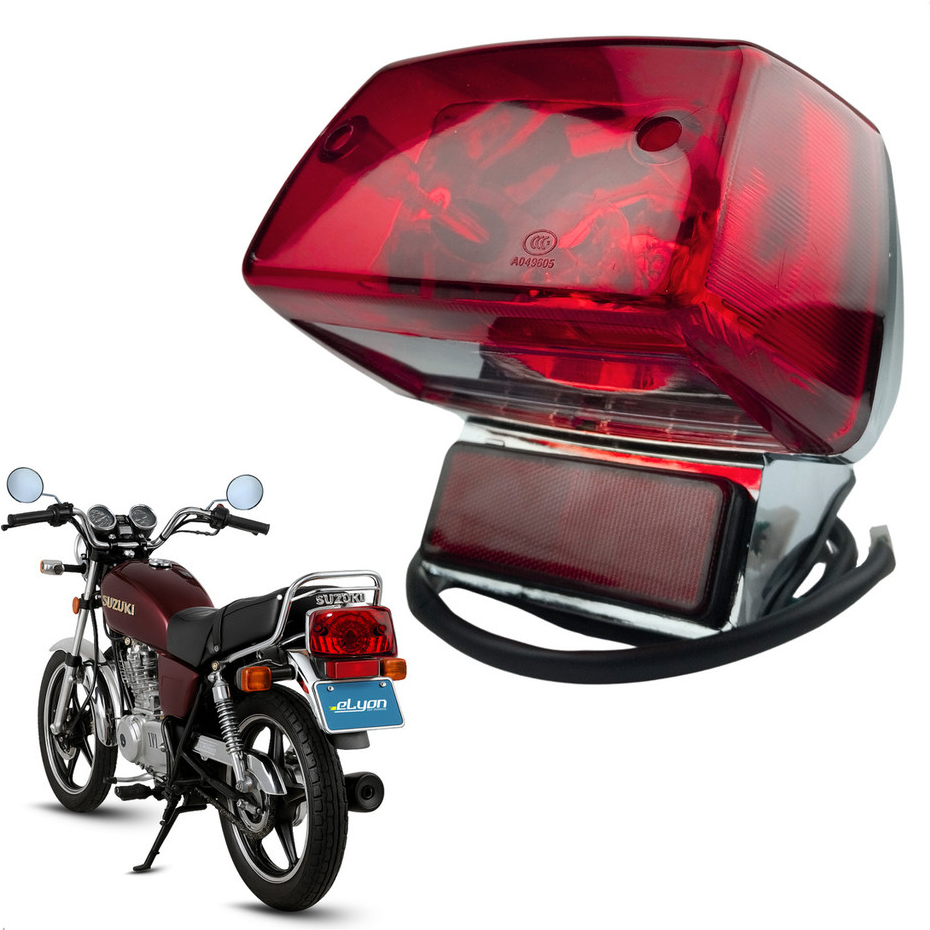 Lanterna Traseira Intruder 125 Ano 2012 até 2017 em Oferta na Shopee