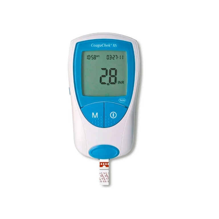 Aparelho Coaguchek P/ Teste De Coagulação Do Sangue - Roche Cor Azul-turquesa
